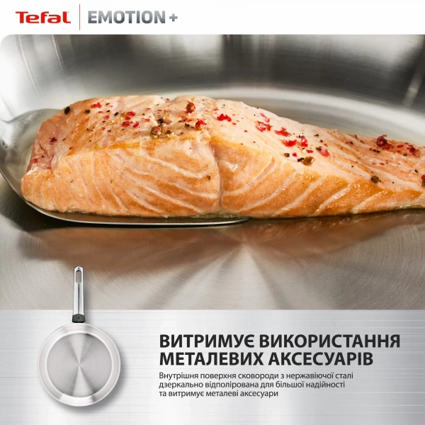 Сковорода без покриття Tefal Emotion  24см (E3350445) фото 5