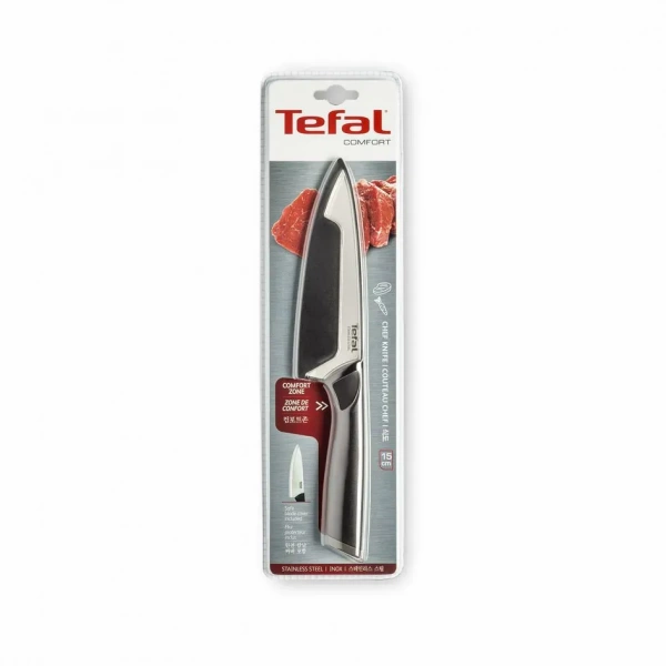 Нож шеф-повара с чехлом Tefal Comfort 15 см (K2213144) фото 5