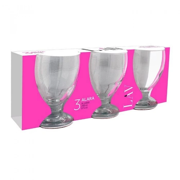 Набір склянок для коктейлю LAV Alara 290мл 3шт (LV-ALA568A) фото 5