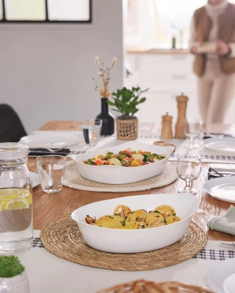 Форма для запікання прямокутна Luminarc Smart Cuisine з пластиковою кришкою 34×25 см (V5944) фото 5