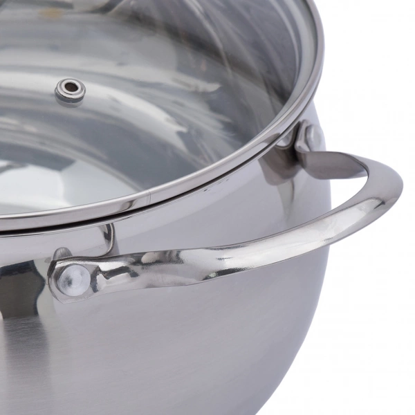 Набір каструль Lessner 3 шт. з кришками (55868) фото 2