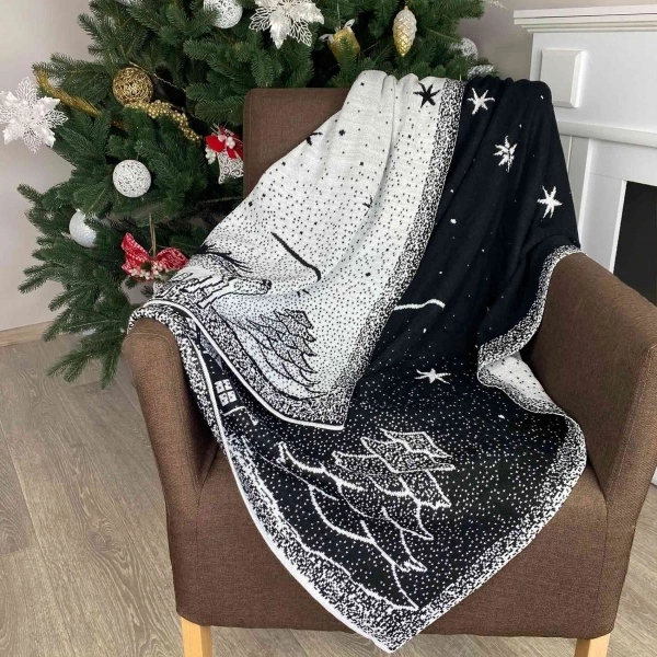 Плед Black night 130х170 см Прованс. фото 2