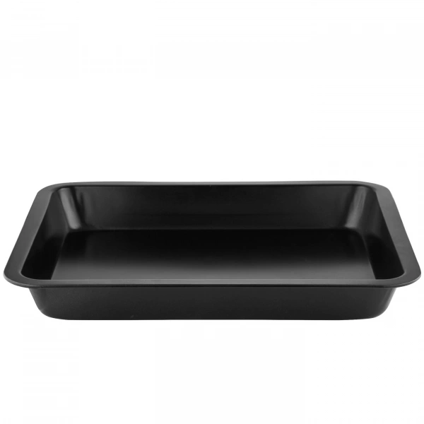 Форма для випічки прямокутна протипригарна чорна Florina 40x32x5см (5B1533) фото 4