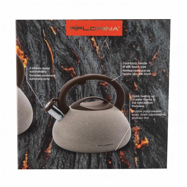 Чайник Florina LAVA 2,5л beige (5C4783) фото 3