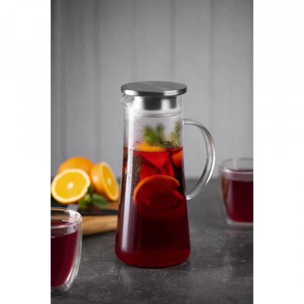 Глечик з кришкою Ardesto 1400мл (AR2614PG) фото 3