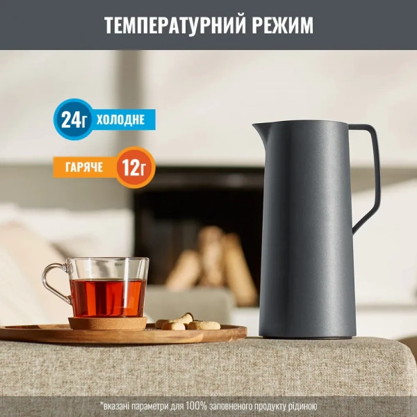 Термоглечик Tefal Motivo 1.0 л антрацит (N4170110) фото 6