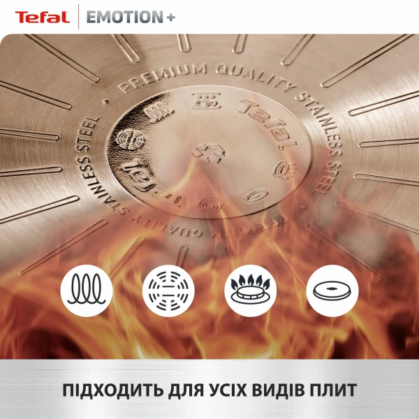 Сковорода без покриття Tefal Emotion  24см (E3350445) фото 6