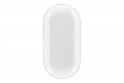 Блюдо овальне Ardesto Bagheria 25×13 см, Bright White (AR2925WGP)