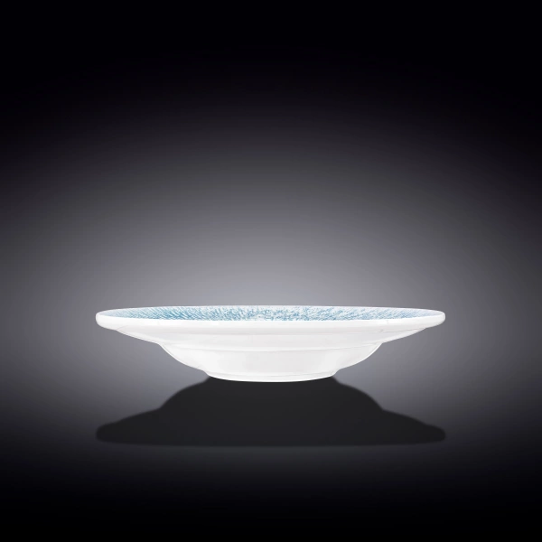 Тарілка глибока кругла Wilmax Coral Blue Graphics 27см,400мл (WL-671625 / A) фото 2