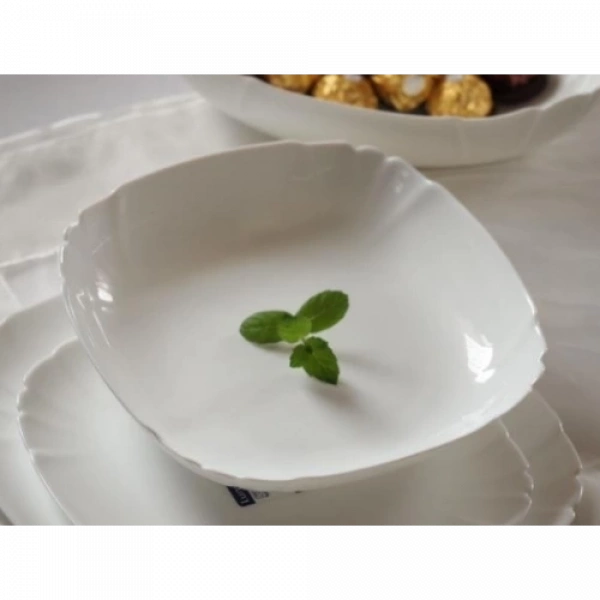 Тарілка глибока квадратна 22см Luminarc Lotusia C (N3622) фото 2