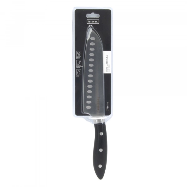 Ніж сантоку Lessner Easy Cook L=17см (77861-4) фото 2