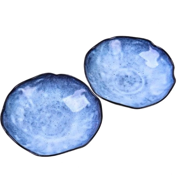 Миска Покутська Кераміка Росохан Широка синя 1,5л (R020305) фото 8