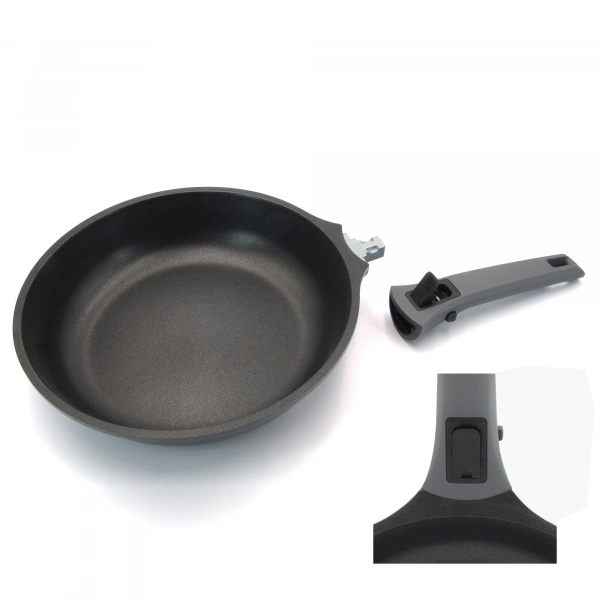 Сковорода алюмінієва протипригарна Lessner Tourmaline XYLAN PLUS D=24см (88384-24) фото 3