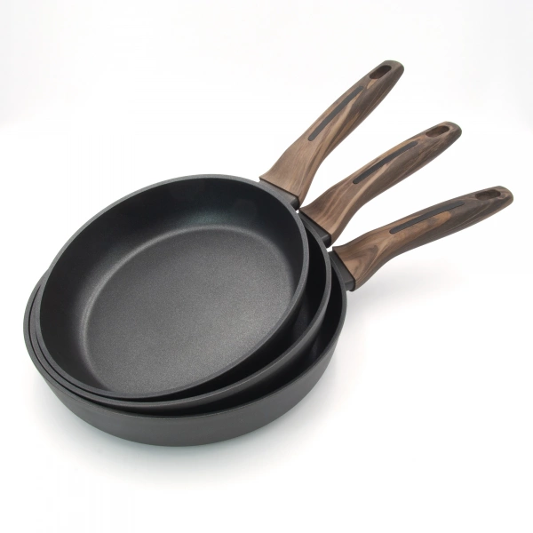 Сковорода алюмінієва протипригарна Lessner Onix XYLAN PLUS D=24см (88386-24) фото 5