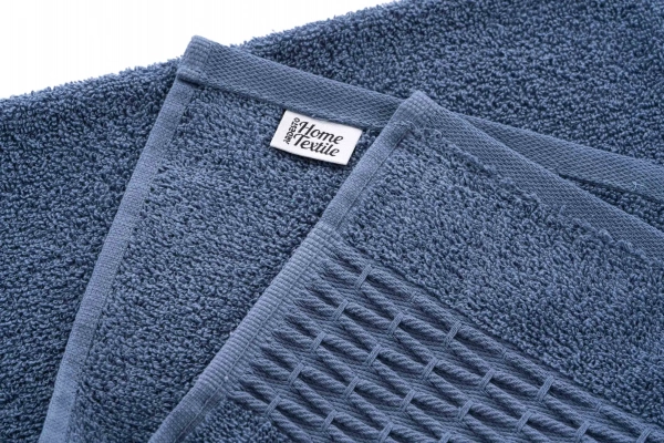 Набір рушників махрових Ardesto Lotus 2шт 50х90см, 70х140см синій (ART2357NA) фото 15