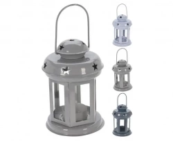 Свічник ліхтар Koopman 12х10х15см mix (A67100130)