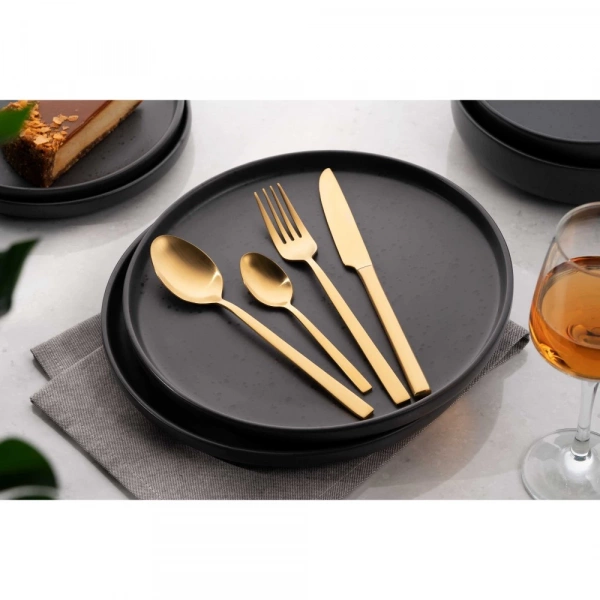 Набір столових приборів Ardesto Black Mars Favola 4пр золотий (AR0704FSG) фото 3