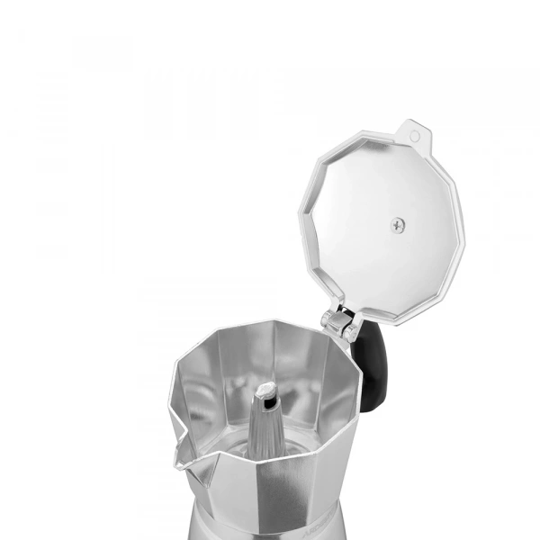 Гейзерна кавоварка Ardesto Gemini Cremona, 0.24л, 6 чашок, алюміній (AR0806AG) фото 8