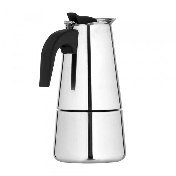 Гейзерна кавоварка Ardesto Gemini Apulia, 0.3л, 6 чашок, нержавіюча сталь (AR0806SS) фото 7