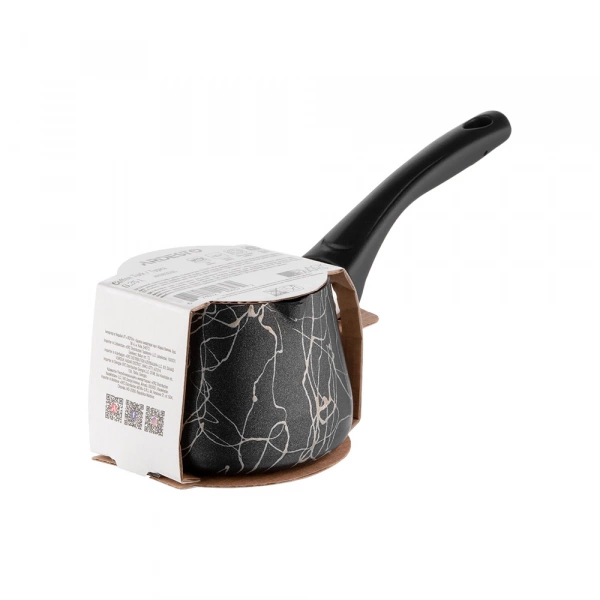 Турка Ardesto Black Mars, 0.35л, алюміній, бакеліт, чорний (AR0835SG) фото 13