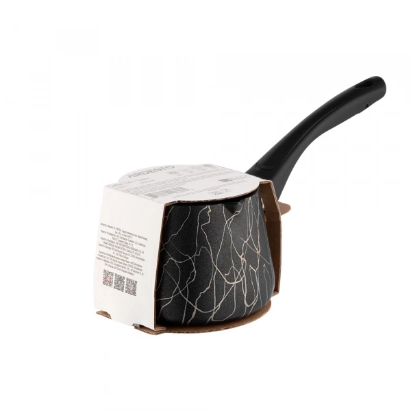 Турка Ardesto Black Mars, 0.5л, алюміній, бакеліт, чорний (AR0850SG) фото 13 Турка Ardesto Black Mars, 0.5л, алюміній, бакеліт, чорний (AR0850SG) фото 13