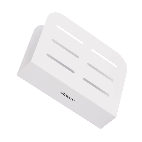 Серветниця  Ardesto Midori, 15х4х12.5см, метал, біла (AR0910W) фото 5