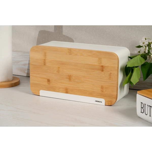 Хлібниця Ardesto Midori 33х13х18см білий (AR0914WB) фото 15 Хлібниця Ardesto Midori 33х13х18см білий (AR0914WB) фото 15