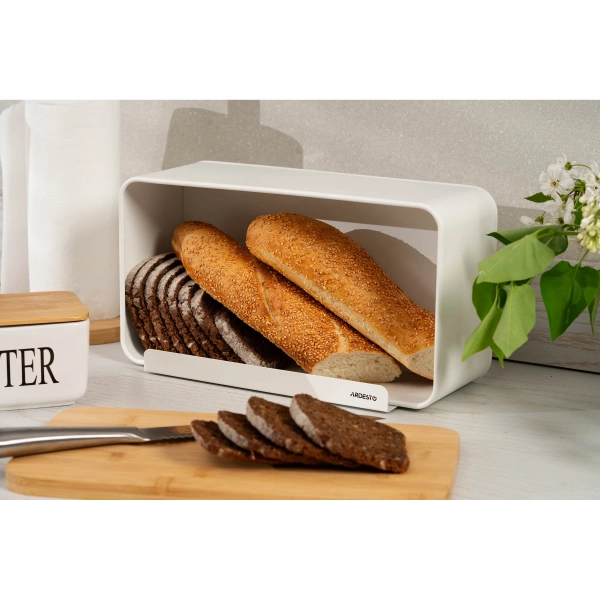 Хлібниця Ardesto Midori 33х13х18см білий (AR0914WB) фото 16 Хлібниця Ardesto Midori 33х13х18см білий (AR0914WB) фото 16