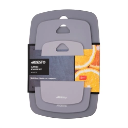 Набор кухонных досок Ardesto Gemini 3 шт (20.5×15 см, 30×20 см, 35×25 см) (AR1403GR)