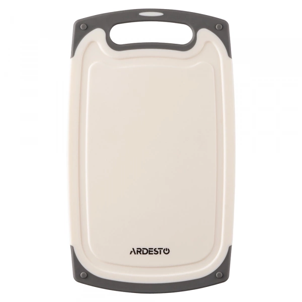 Дошка кухонна Ardesto Gemini, 25х15х0.8см, пластик, білий (AR1425BG) фото 2