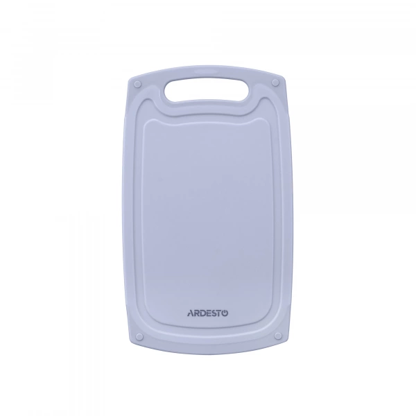 Дошка кухонна Ardesto Gemini, 25х15х0.8см, пластик, сірий (AR1425GR) фото 2 Дошка кухонна Ardesto Gemini, 25х15х0.8см, пластик, сірий (AR1425GR) фото 2