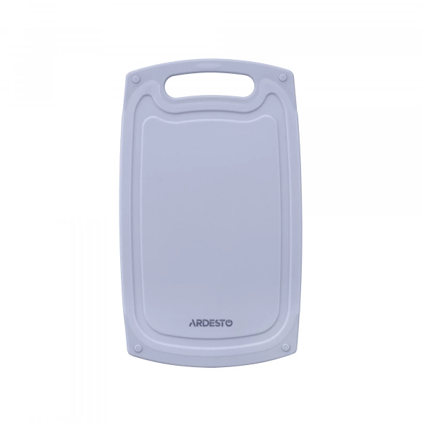 Дошка кухонна пластикова Ardesto Gemini 33×20×0.85 см, сірий (AR1433GR) фото 2