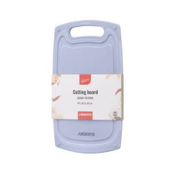 Доска кухонная пластиковая Ardesto Gemini 40×24.5×0.9 см серый (AR1440GR)