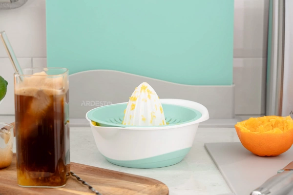 Соковитискач ручний для цитрусових Ardesto Fresh 0.6 л, блакитний (AR1464TP) фото 23