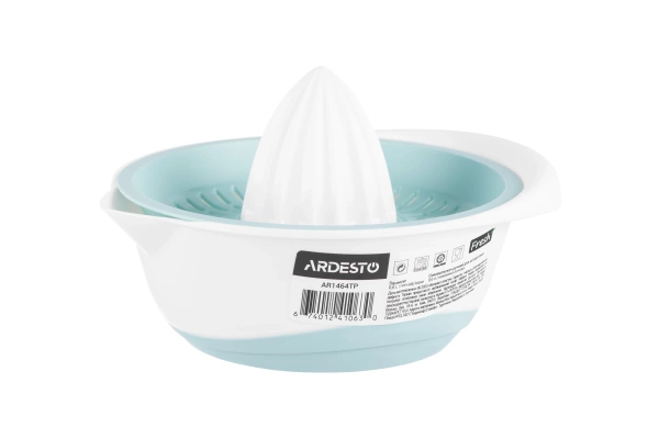 Соковитискач ручний для цитрусових Ardesto Fresh 0.6 л, блакитний (AR1464TP) фото 29