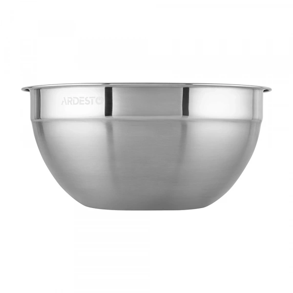 Миска Ardesto Gemini, 24см, 3.2л, нержавіюча сталь (AR1624SS) фото 2