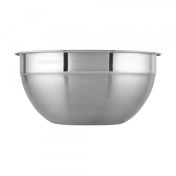 Миска Ardesto Gemini, 26см, 4л, нержавіюча сталь (AR1626SS) фото 2