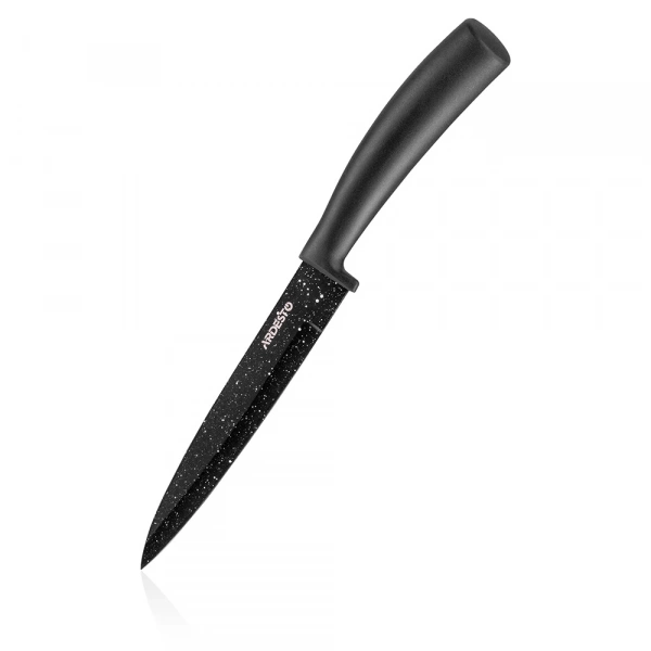 Набір ножів Ardesto Black Mars, 3 предмети, нержавіюча сталь, пластик, чорний (AR2103BB) фото 3