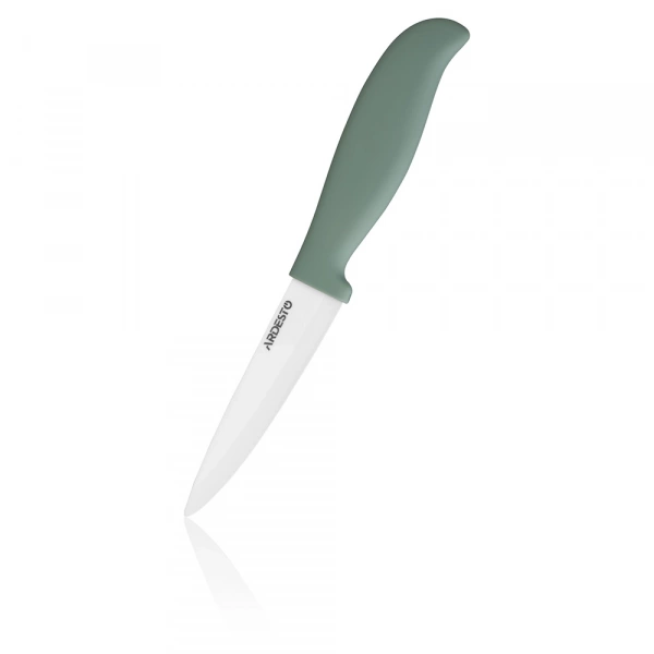 Ніж керамічний універсальний Ardesto Fresh, 9.7см, кераміка, пластик, зелений (AR2120CZ) фото 2