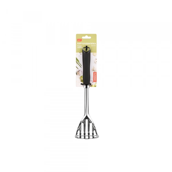 Картоплем’ялка Ardesto Gemini, 30см, нержавіюча сталь, пластик (AR2123SB) фото 2