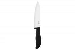 Нож керамический шефский Ardesto Fresh 15 см чёрный (AR2127CB)