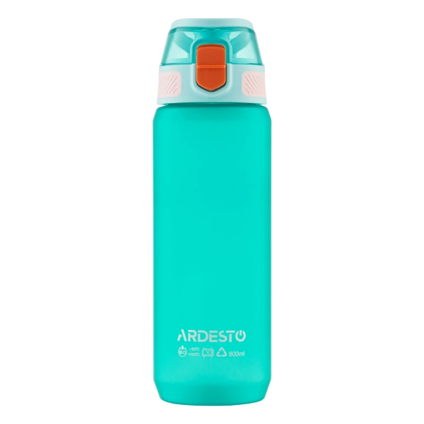 Пляшка для води Ardesto Matte 800 мл, блакитний (AR2281MB) фото 5