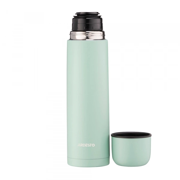Термос Ardesto Bright City, 1000мл, нержавіюча сталь, зелений (AR2610GR) фото 4