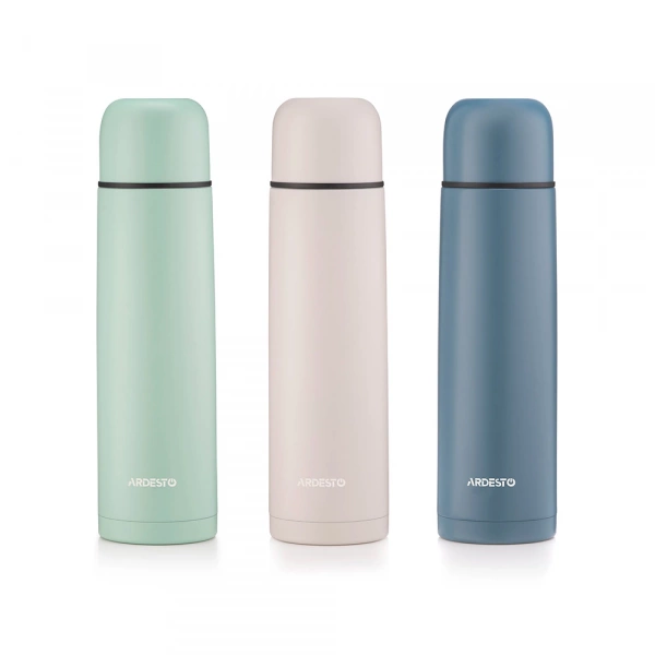 Термос Ardesto Bright City, 1000мл, нержавіюча сталь, зелений (AR2610GR) фото 5