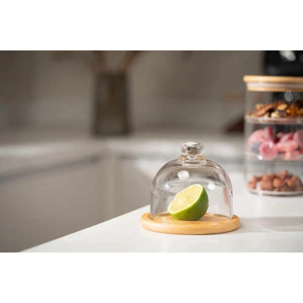 Блюдо для сыра Ardesto с крышкой 12см (AR2612BD) фото 5