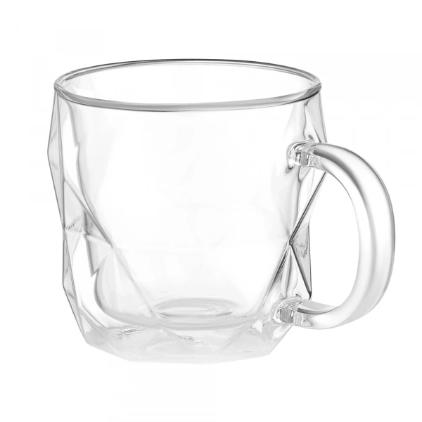 Набір чашок з ручками і подвійними стінками Ardesto, 450мл, 2шт, боросилікатне скло, прозорий (AR2645BCH) фото 2 Набір чашок з ручками і подвійними стінками Ardesto, 450мл, 2шт, боросилікатне скло, прозорий (AR2645BCH) фото 2