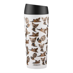 Термокухоль Ardesto Coffee Time Yorkie 450 мл (AR2645YT)