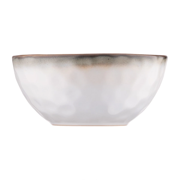 Салатник Ardesto Umbria, 660мл, 15.3см, кераміка, сірий світлий (AR2915UG) фото 4