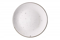 Тарілка десертна Ardesto Bagheria 19 см bright white (AR2919WGC)