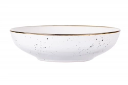 Тарілка супова Ardesto Bagheria 20 см bright white (AR2920WGC)